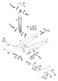 Swingarm, Shock Absorber