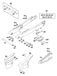 Swingarm, Chain Guard