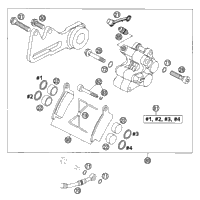 Brake Caliper Rear Formula