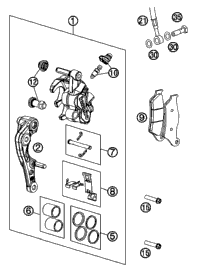 Brake Caliper Front