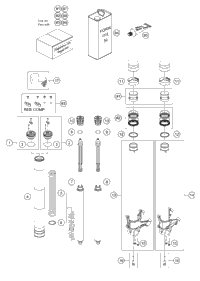 Front Fork Disassembled