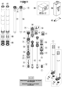 Front Fork Disassembled