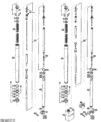 Front Fork Legs Wp