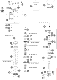 Shock Absorber Disassembled