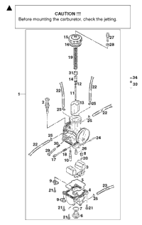 Carburetor Keihin Pwk 39