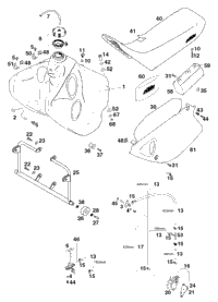 Tank, Seat, Cover