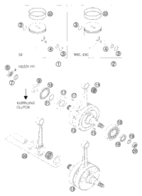 Crankshaft - Piston