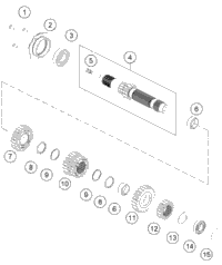 Transmission I - Main Shaft