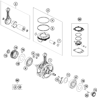 Crankshaft, Piston