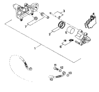 Caliper Rear