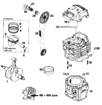Parts Only For 400 R/Xc E Usa