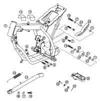 Frame, Side Stand