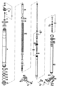Front Fork Legs