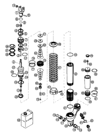 Shock Absorber Wp Disassembled