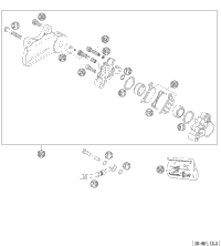 Brake Caliper Rear Formula
