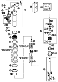 Shock Absorber, Disassembled
