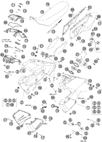 Tank, Seat, Cover