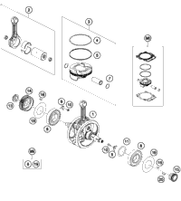 Crankshaft, Piston
