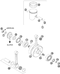 Crankshaft, Piston