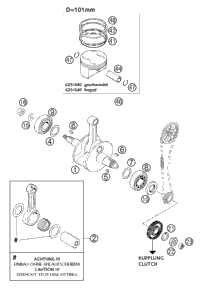 Crankshaft, Piston