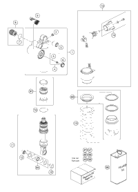 Shock Absorber Disassembled