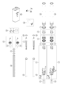 Front Fork Disassembled