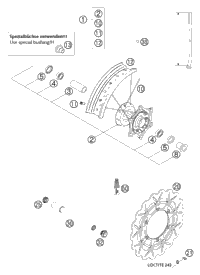 Front Wheel 16,5"