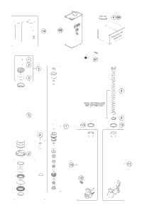 Front Fork Disassembled