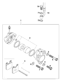 Brake Caliper Front