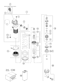 Shock Absorber Disassembled