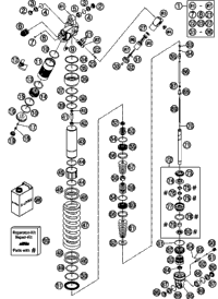 Shock Absorber Disassembled