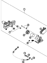 Brake Caliper Rear
