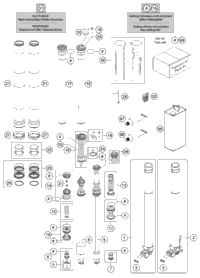 Front Fork Disassembled