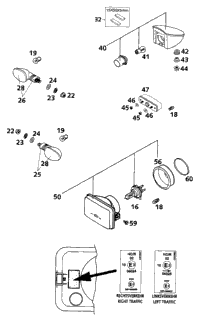 Flasher, Rear - Head Light
