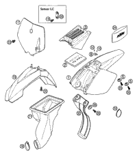 Mask, Fenders