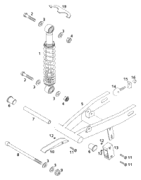Swingarm, Shock Absorber