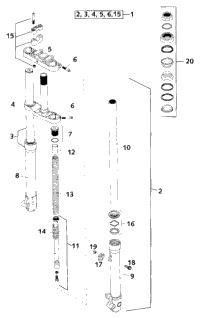 Front Fork Paioli