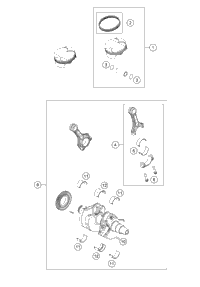 Crankshaft, Piston