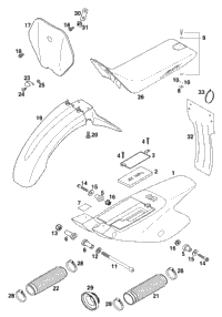 Seat, Fender, Mask