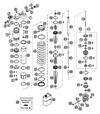 Shock Absorber Disassembled
