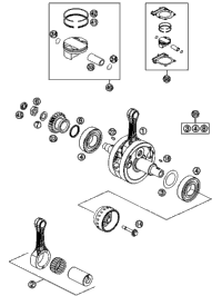 Crankshaft, Piston