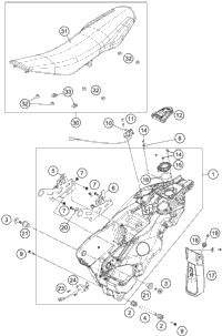 Tank, Seat