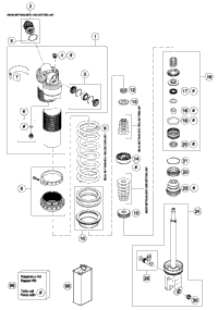 Shock Absorber Disassembled