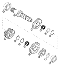 Transmission I - Main Shaft (Eu)