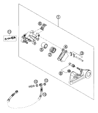 Brake Caliper Rear
