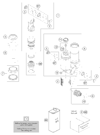 Shock Absorber Disassembled