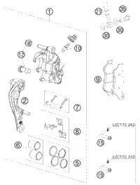 Brake Caliper Front