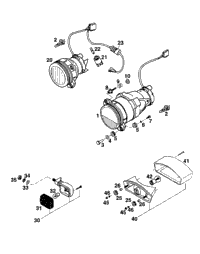 Head Light, Flasher, Rear Light