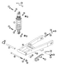 Swingarm, Shock Absorber