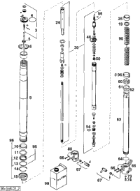 Front Fork Legs Wp